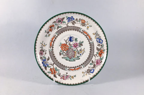 Spode - Chinese Rose - Old Backstamp - Soup Cup Saucer - 7 1/4" - The China Village