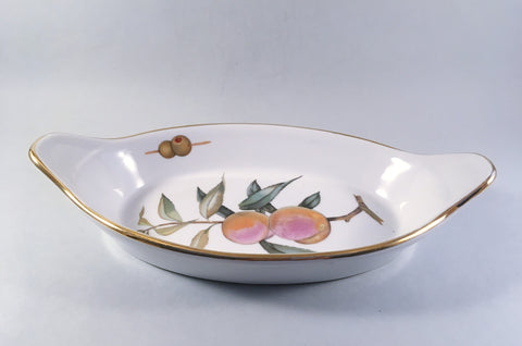 Royal Worcester - Evesham - Gold Edge - Serving Dish - 11 7/8" - The China Village