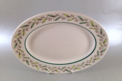 Royal Doulton - Almond Willow - Oval Platter - 13" - The China Village