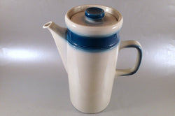 Wedgwood - Blue Pacific - Old Style - Coffee Pot - 2 1/2pt - The China Village