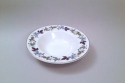 Royal Doulton - Burgundy - Rimmed Bowl - 8" - The China Village