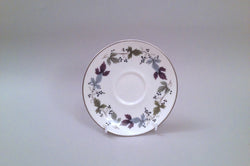 Royal Doulton - Burgundy - Tea / Soup Cup Saucer - 6 1/8" - The China Village