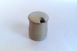 Denby - Chevron - Mustard Pot - The China Village