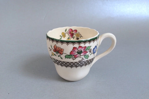 Spode - Chinese Rose - New Backstamp - Coffee Cup - 2 1/2" x 2 1/4" - The China Village