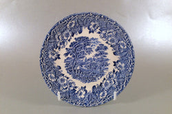 Churchill - English Scene - Blue - Tea Saucer - 5 5/8" - The China Village