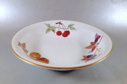 Royal Worcester - Evesham - Gold Edge - Cereal Bowl - 8 1/4" (Pears, Cherries, Blackberries) - The China Village