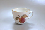 Royal Worcester - Evesham - Gold Edge - Coffee Cup - 2 3/4 x 2 1/4" (Red Plum & Blackberries) - The China Village