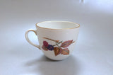 Royal Worcester - Evesham - Gold Edge - Coffee Cup - 2 3/4 x 2 1/4" (Red Plum & Blackberries) - The China Village