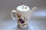 Royal Worcester - Evesham - Gold Edge - Coffee Pot - 2pt - The China Village