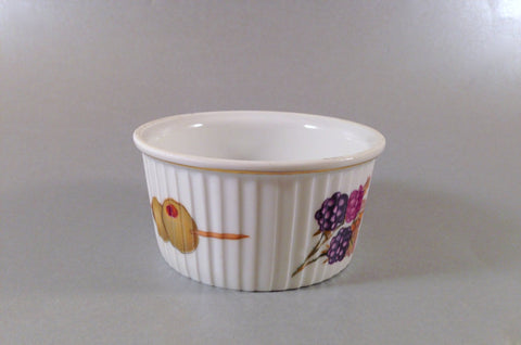 Royal Worcester - Evesham - Gold Edge - Ramekin - 3 1/4" (Blackberries & Olives) - The China Village