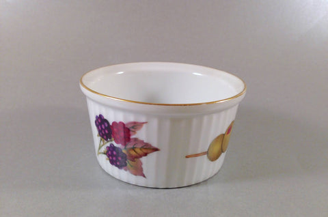 Royal Worcester - Evesham - Gold Edge - Ramekin - 3 1/4" (Blackberries & Olives) - The China Village