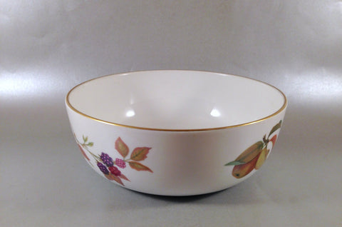 Royal Worcester - Evesham - Gold Edge - Serving Bowl - 8" (Apples, Pears & Blackberries) - The China Village