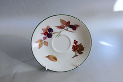 Royal Worcester - Evesham Vale - Tea Saucer - 6" (Redcurrants, Blackberries) - The China Village