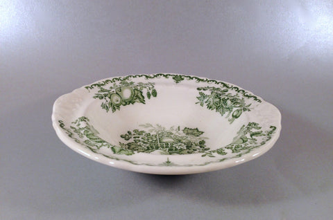 Mason's - Fruit Basket - Green - Fruit Saucer - 6 5/8" - The China Village