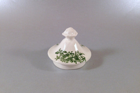 Mason's - Fruit Basket - Green - Sugar Bowl - Lidded (Lid Only) - The China Village
