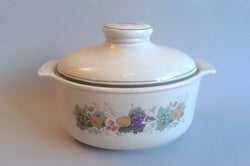 Royal Doulton - Harvest Garland - Thick Line - Casserole Dish - 3 1/2pt - Oval - The China Village