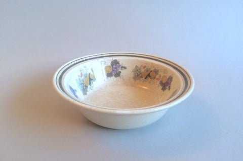 Royal Doulton - Harvest Garland - Thick Line - Fruit Saucer - 5 7/8" - The China Village