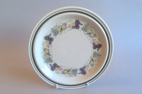 Royal Doulton - Harvest Garland - Thick Line - Starter Plate - 8 5/8" - The China Village