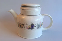 Royal Doulton - Harvest Garland - Thick Line - Teapot - 2pt - The China Village