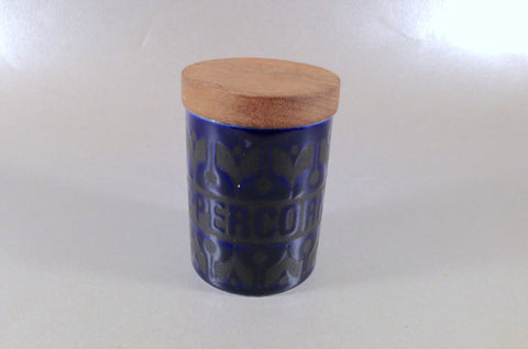 Hornsea - Heirloom - Blue - Spice Jar - 1 7/8 x 2 3/8" (Peppercorns) - The China Village
