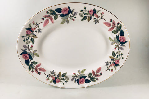 Wedgwood - Hathaway Rose - Oval Platter - 14 1/4" - The China Village