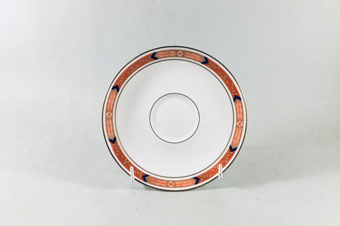 Royal Worcester - Beaufort - Rust - Tea Saucer - 5 3/4" - The China Village