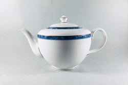 Royal Worcester - Medici - Blue - Teapot - 2 1/4pt - The China Village