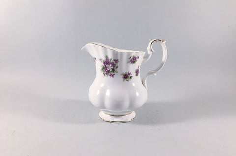 Royal Albert - Sweet Violets - Milk Jug - 1/2pt - The China Village