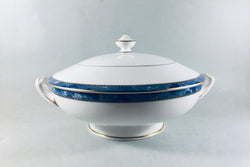 Royal Worcester - Medici - Blue - Vegetable Tureen - The China Village