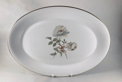 Royal Doulton - Yorkshire Rose - Oval Platter - 16 3/8" - The China Village