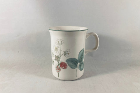 Wedgwood - Raspberry Cane - Sterling Shape - Mug - 3" x 4 1/8" - The China Village