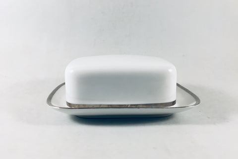 Thomas - Medaillon - Thick Silver Band - Butter Dish - The China Village