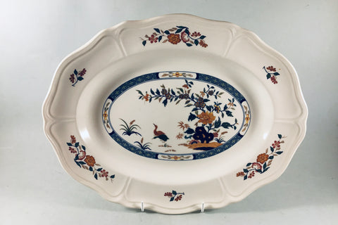 Wedgwood - Chinese Teal - Oval Platter - 13 1/2" - The China Village