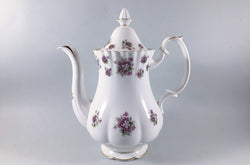 Royal Albert - Sweet Violets - Coffee Pot - 2pt - The China Village