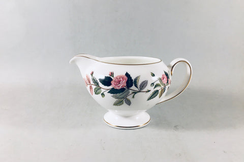 Wedgwood - Hathaway Rose - Milk Jug - 1/2pt - The China Village