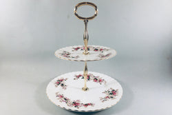 Royal Albert - Lavender Rose - Cake Stand - 2 tier - The China Village