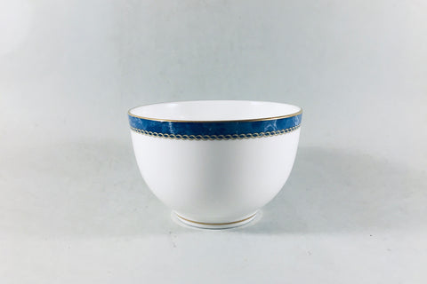 Royal Worcester - Medici - Blue - Sugar Bowl - 4 3/8" - The China Village