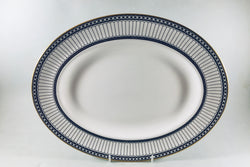 Wedgwood - Colonnade - Black - Oval Platter - 14" - The China Village