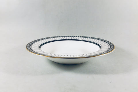 Wedgwood - Colonnade - Black - Rimmed Bowl - 8" - The China Village