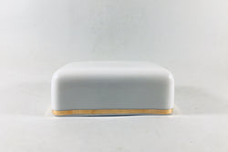 Thomas - Medaillon - Thick Gold Band - Butter Dish (Lid Only) - The China Village