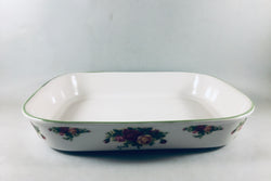 Royal Albert - Old Country Roses - Roaster - 12 3/8 x 9 3/4" - The China Village