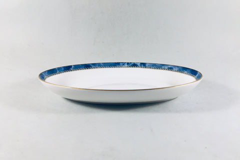 Royal Worcester - Medici - Blue - Pickle Dish - 7 7/8" - The China Village