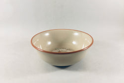 Denby - Daybreak - Fruit Saucer - 5 7/8" - New Style, Orange Rim - The China Village
