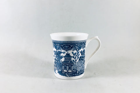 Churchill - Willow - Blue - Mug - 3" x 3 3/8" - The China Village