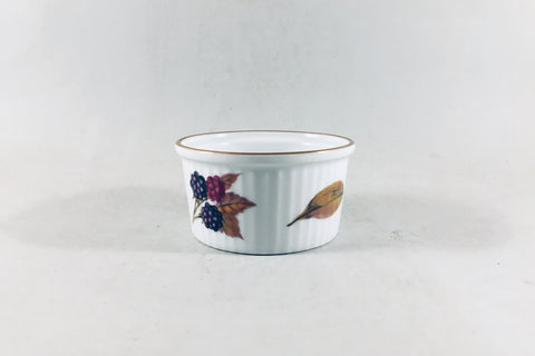 Royal Worcester - Evesham - Gold Edge - Ramekin - 3 1/4" (Blackberries & Leaf) - The China Village