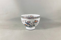 Wedgwood - Kutani Crane - Brown Edge - Sugar Bowl - 4 1/8" - The China Village