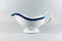 Royal Worcester - Medici - Blue - Sauce Boat - The China Village