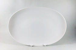 Thomas - Medaillon - White - Oval Platter - 13" - The China Village