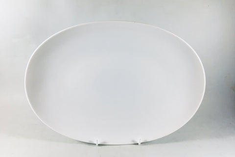 Thomas - Medaillon - White - Oval Platter - 13" - The China Village