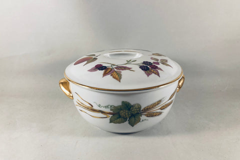 Royal Worcester - Evesham - Gold Edge - Casserole Dish - 1 1/2pt - The China Village